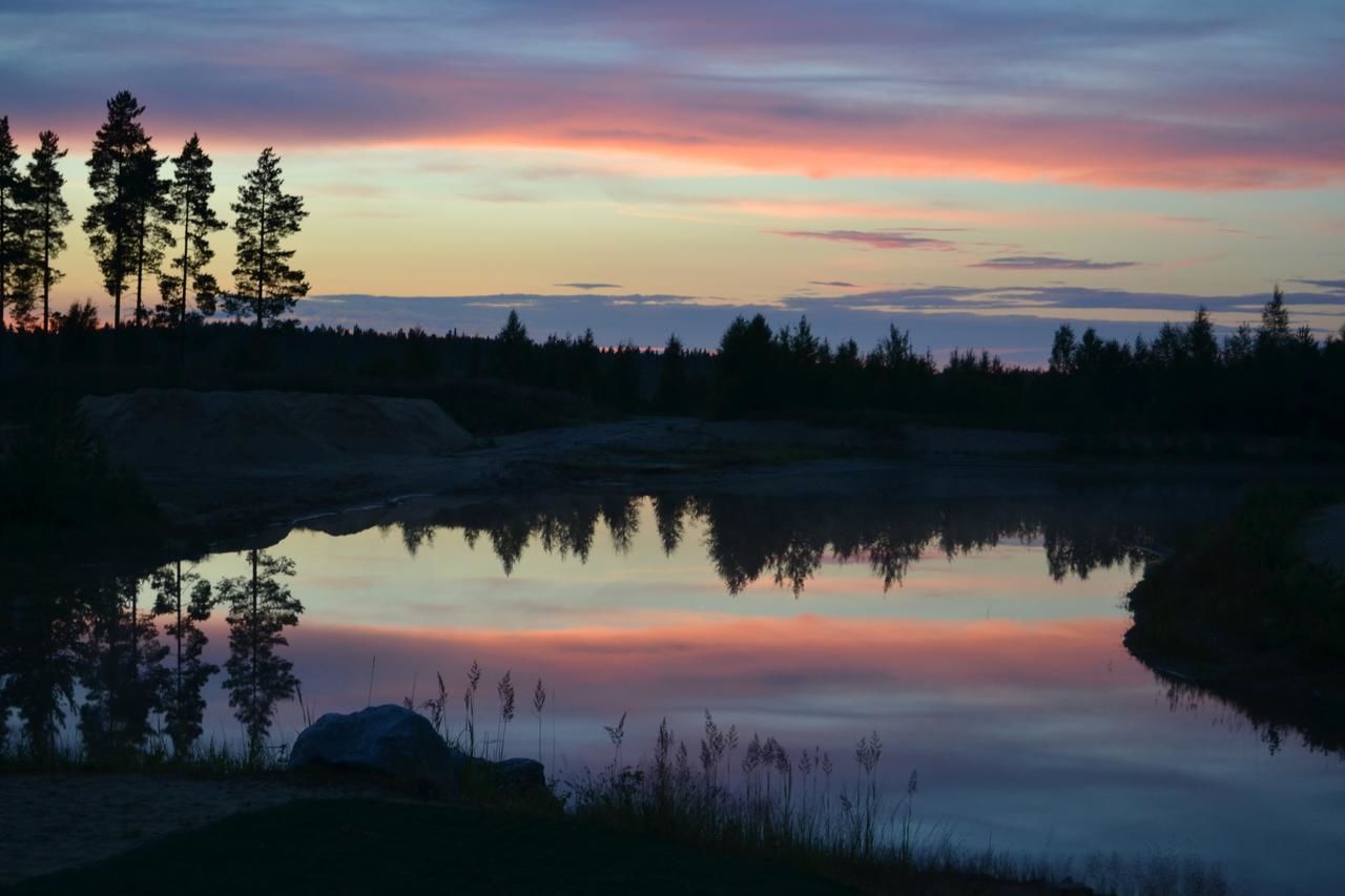 Шале Ahmalammen mökkikylä Kauhajoki-30